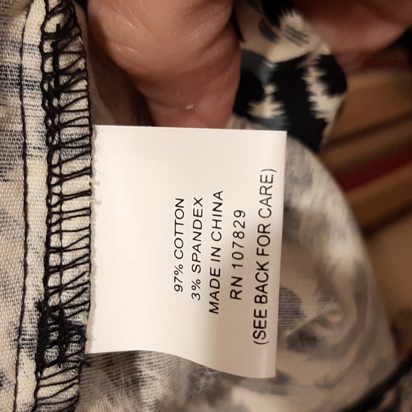 NWOT Women's Ambition Animal Print Button Up Jacket Size S - Picture 7 of 9